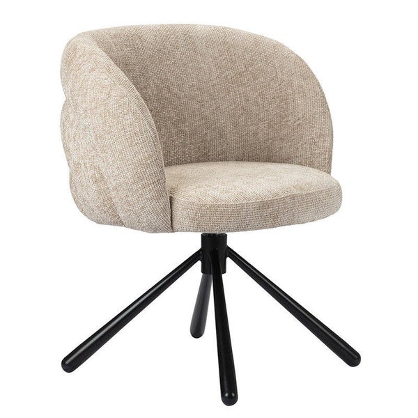 Pole to Pole Pebble draaistoel – Latte