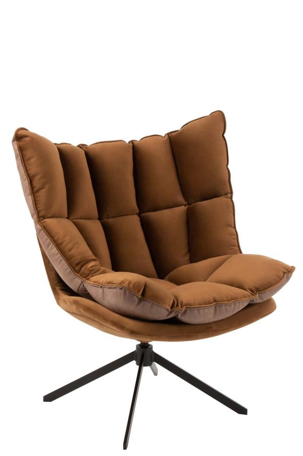 Relax lounge fauteuil – Bruin – J-Line