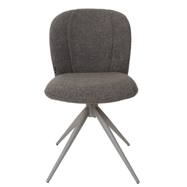 Cosmo draaistoel – Bouclé Brown  – Home67