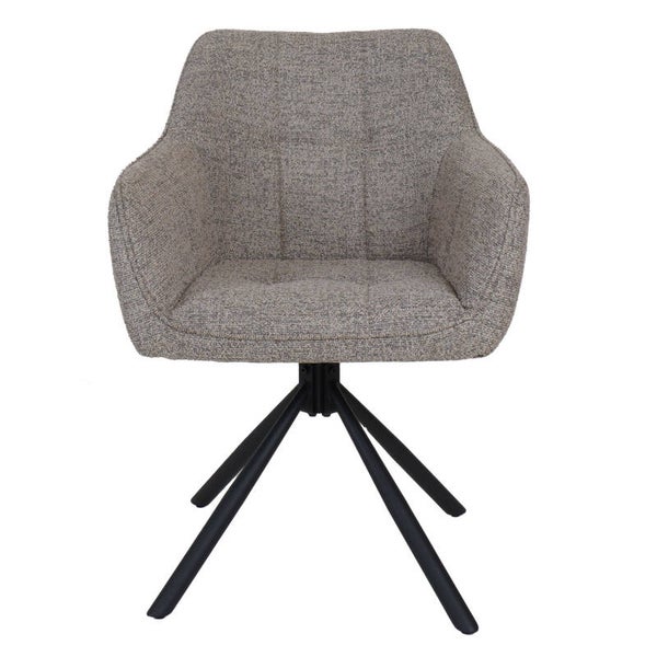 Chris draaibare eetkamerstoel – Bruin 7 – Home67