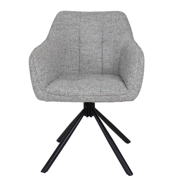 Chris draaibare eetkamerstoel – Taupe 22 – Home67