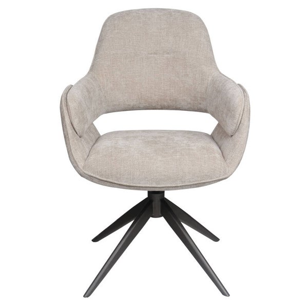 Jill draaibare eetkamerstoel – Beige – Home67