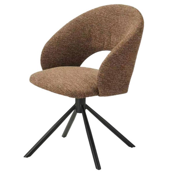 Nova draaibare eetkamerstoel – Bruin 441 – Home67