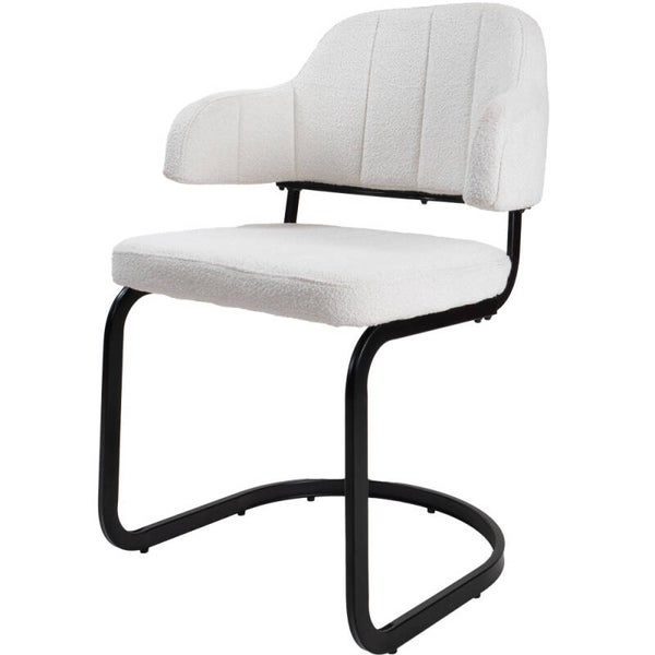 Eros eetkamerstoel – Bouclé Ivory – Home67