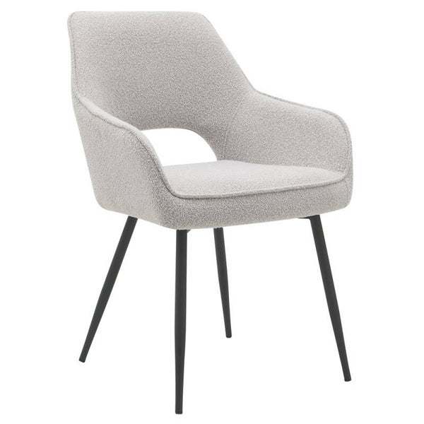 Gina eetkamerstoel – Bouclé Naturel – Home67