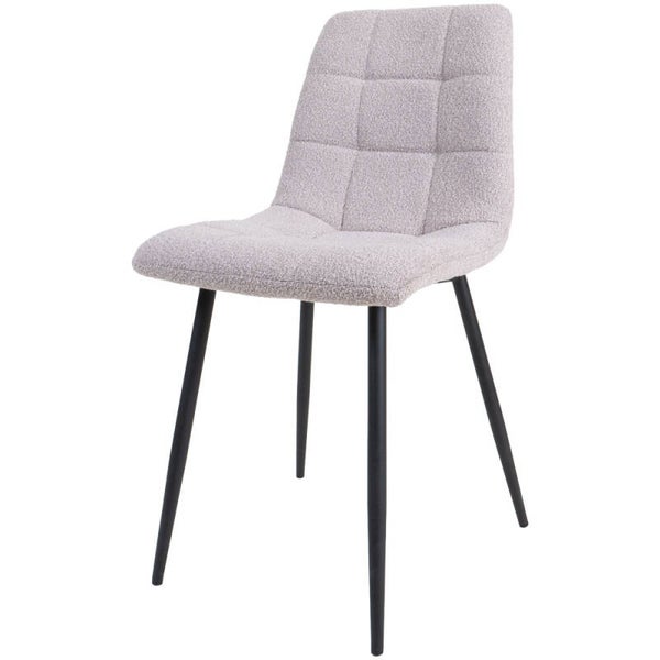 Jenna eetkamerstoel – Bouclé Naturel Home67