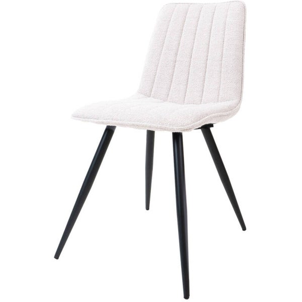 Joppe eetkamerstoel – Bouclé Ivory – Home67