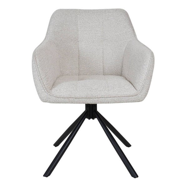 Chris draaibare eetkamerstoel – Naturel 3 – Home67