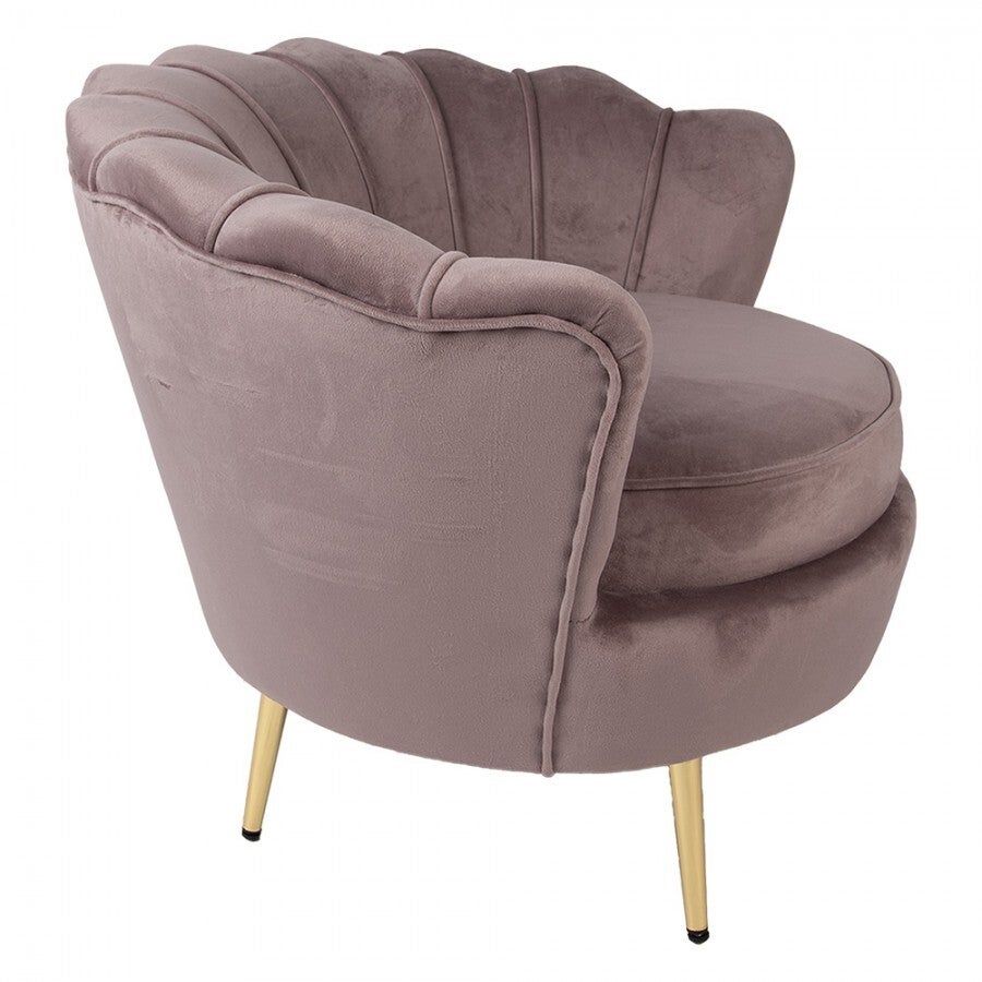 Roze fauteuil – Clayre & Eef
