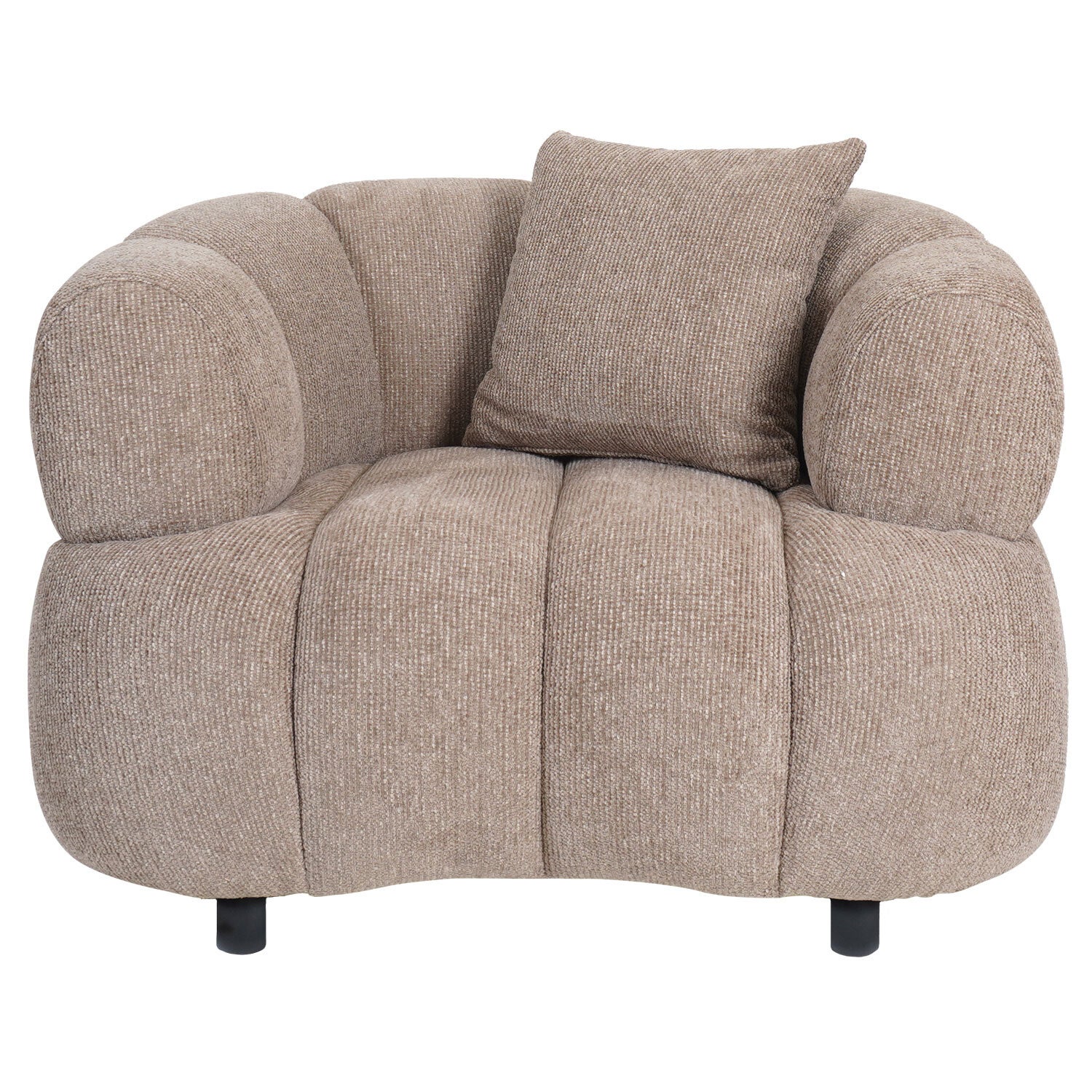 Rocco fauteuil – Bruin – Home67