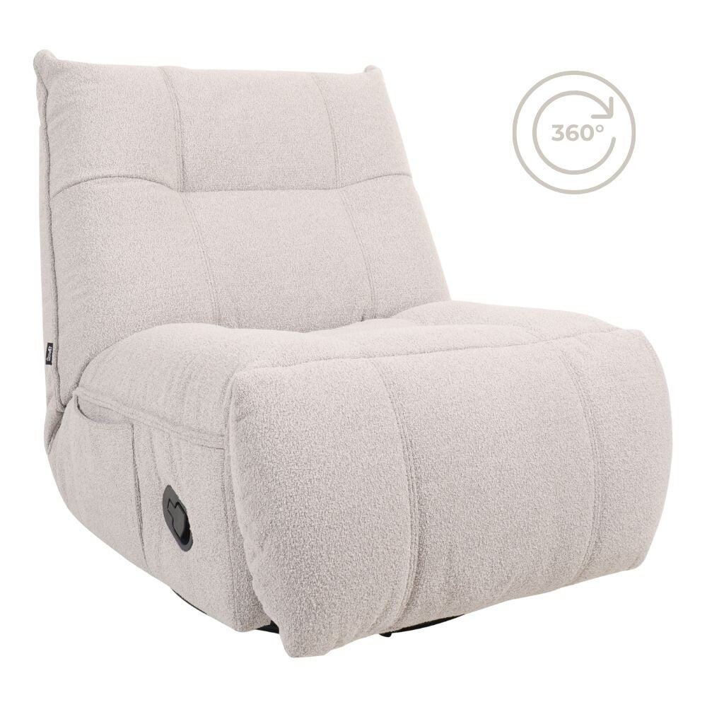 Just Chill relaxfauteuil – Naturel Bouclé – Home67