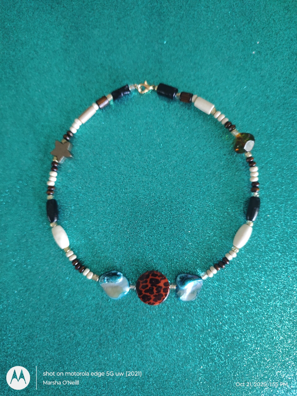 "Shadow Dancer" 16" (med) Choker/Necklace