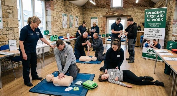 Blended Emergency First Aid at Work (Practical Skills Workshop) Date: Tuesday, 17th November 2026