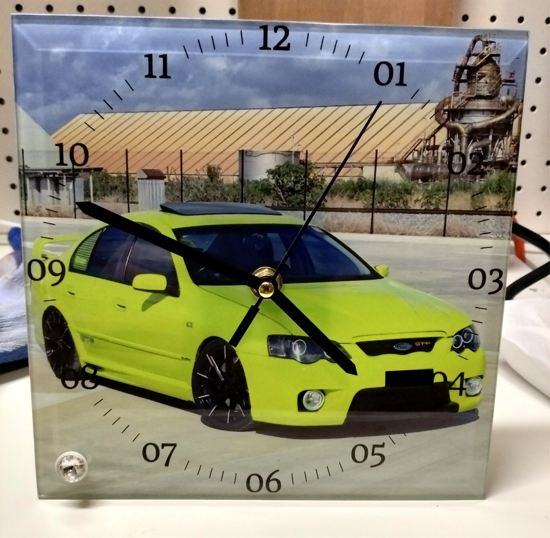 Personalised Products Glass Clocks (200x200 mm )