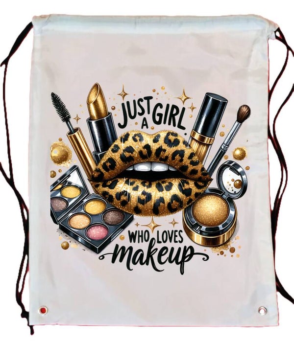 Polyester Tote bag (330x430mm)  Orange Lips