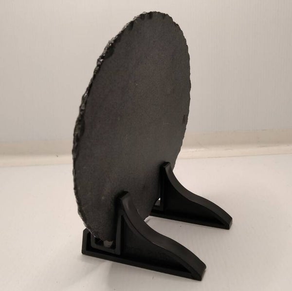 Glossy Slate 180 x140 mm (Cute snowman with cane no.1)