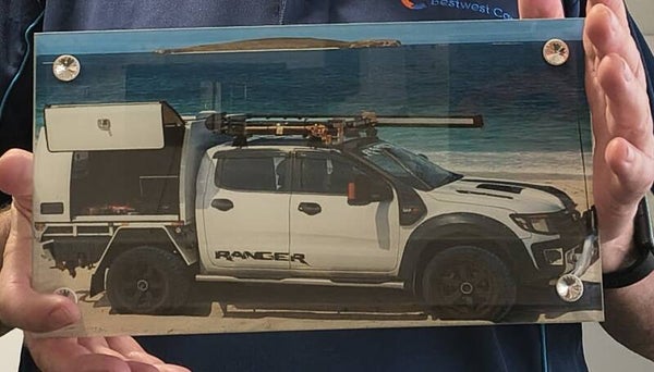 Put your image here Glass Clocks (300x160 mm )