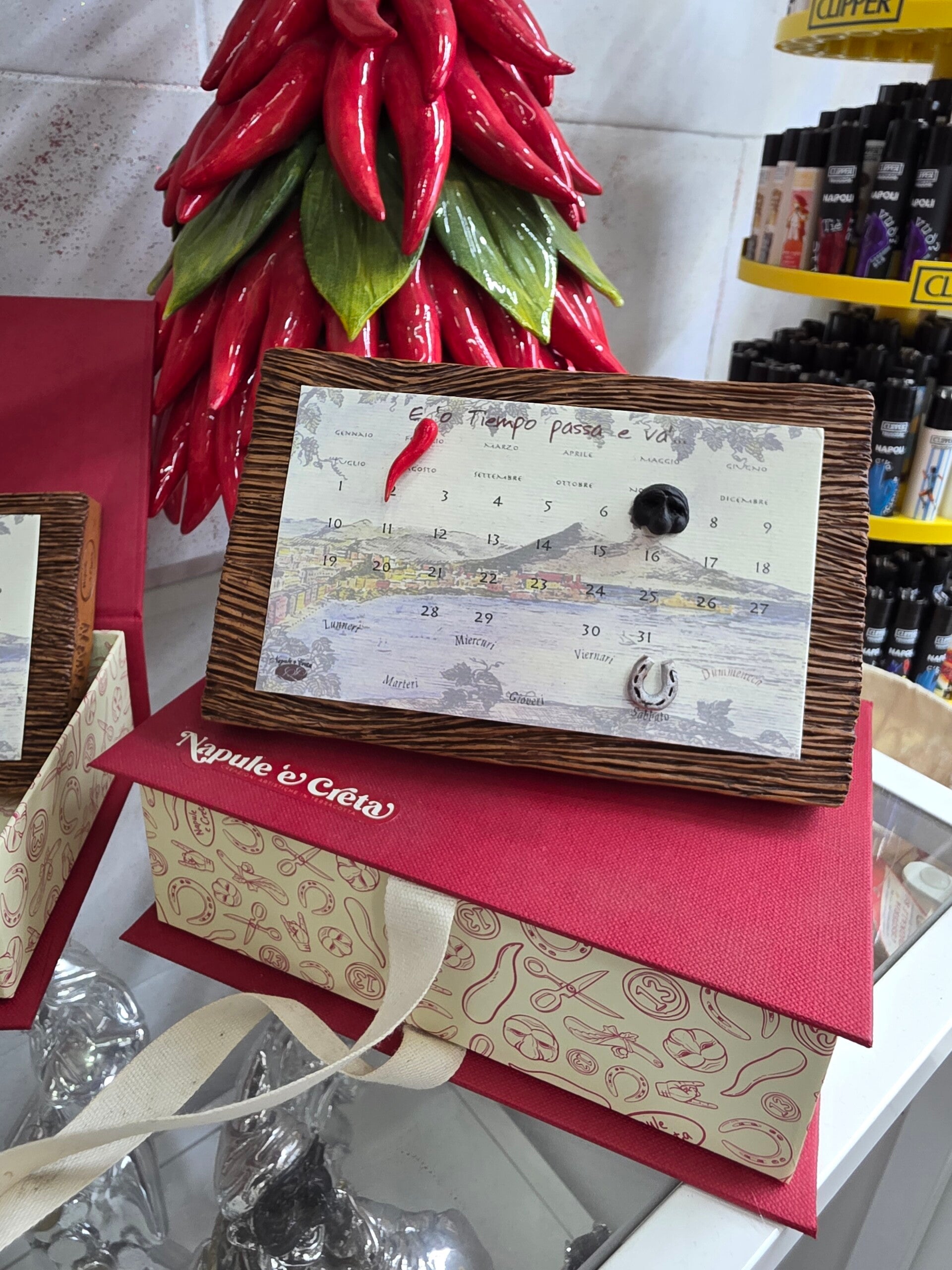 Calendario da appoggio "Napule e Creta"