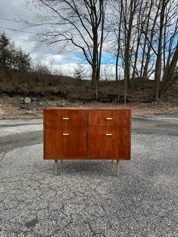 midcentury walnut filling cabinet