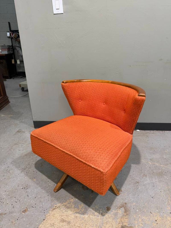 Mcm Kroeh;er Swivel Accent Chair