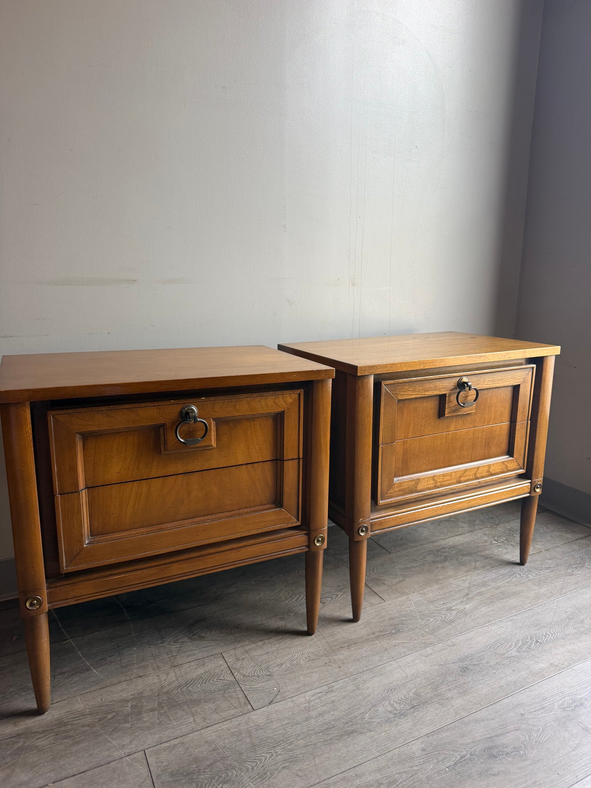 Mcm basic Witz nightstand pair