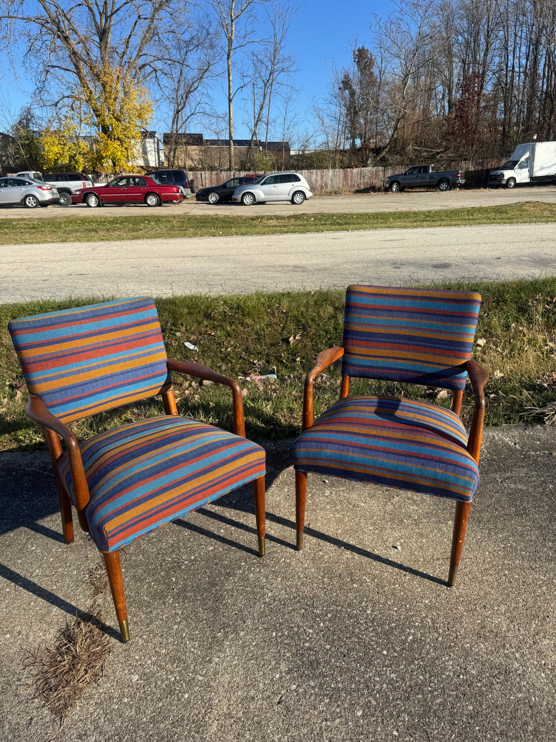 Mcm Accent Chair Pair