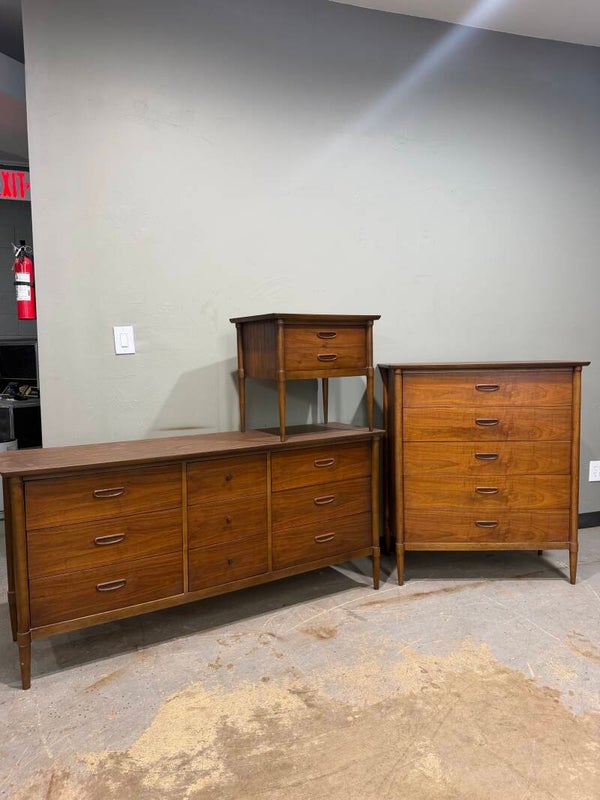 Mcm Lane dresser set with matching nightstand