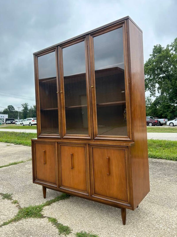 Mcm Walnut Hutch