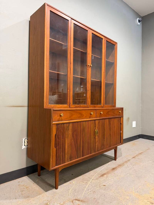 Mcm Drexel declaration walnut hutch