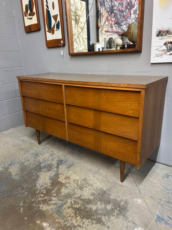 Mcm Ward 6 Drawer Dresser