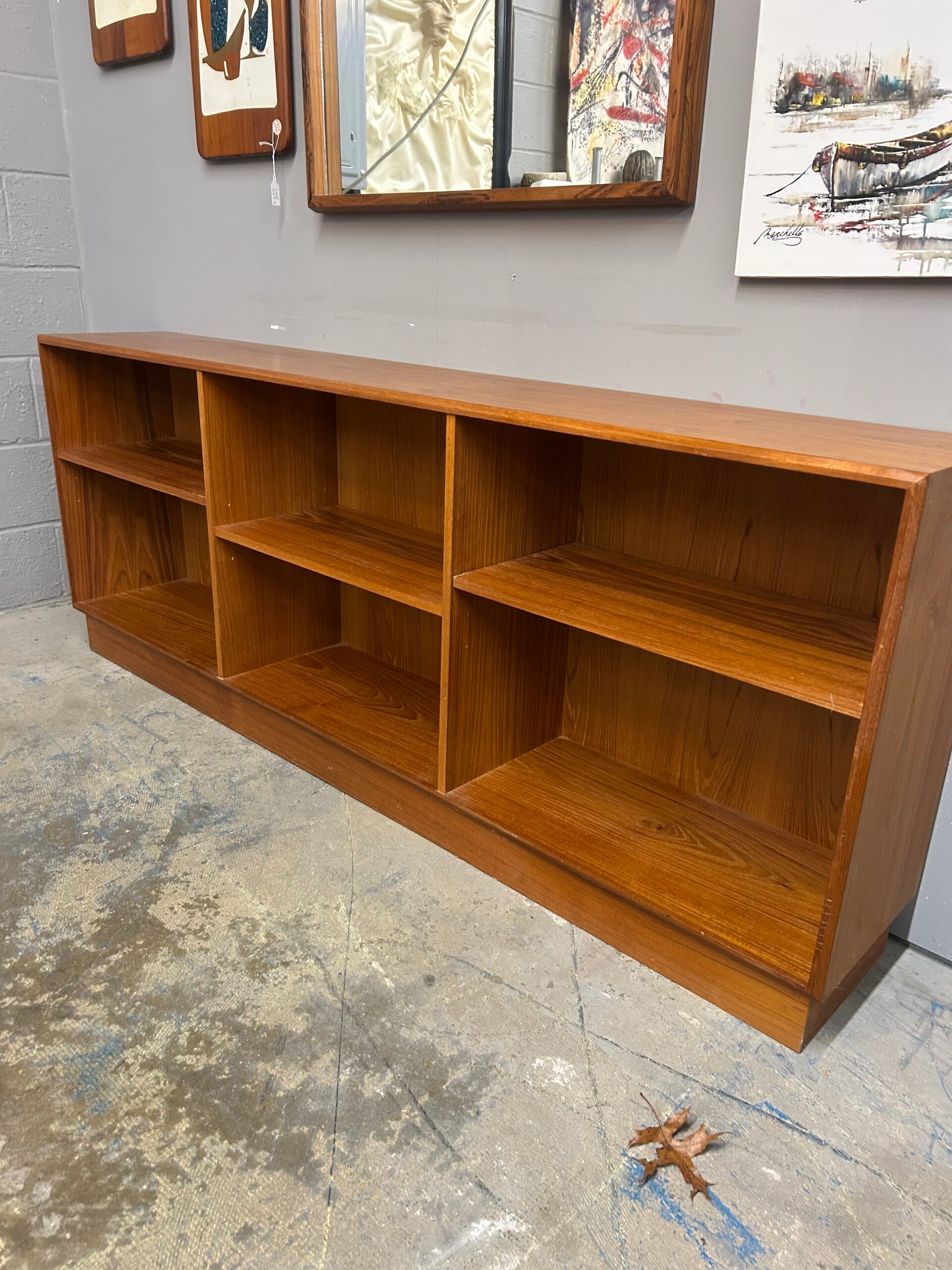 Teak Bookshelf