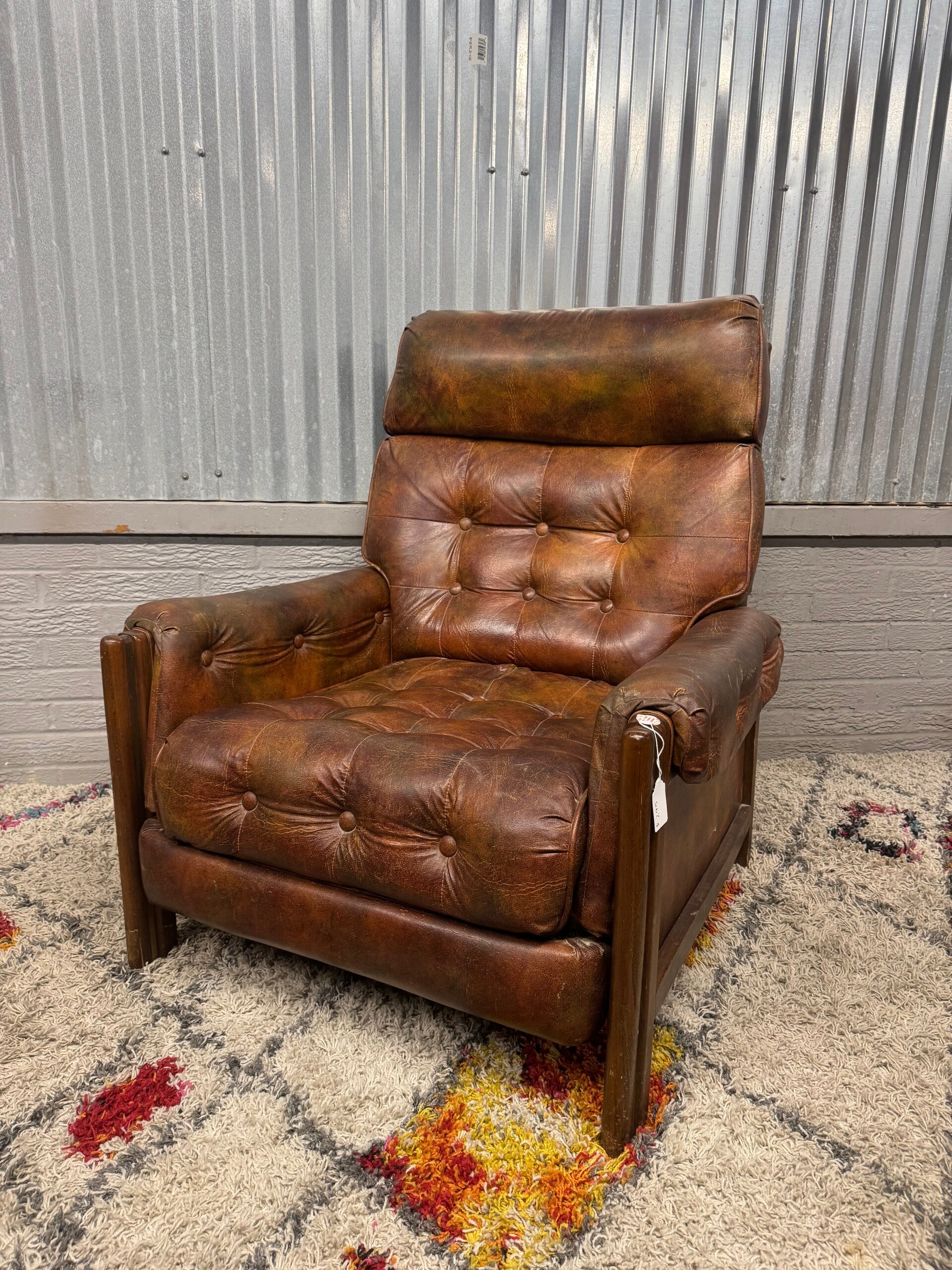 Vintage Leather Recliner