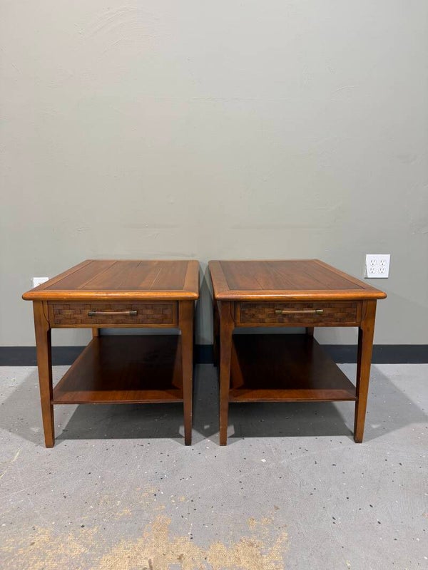 Mcm End Table Pair