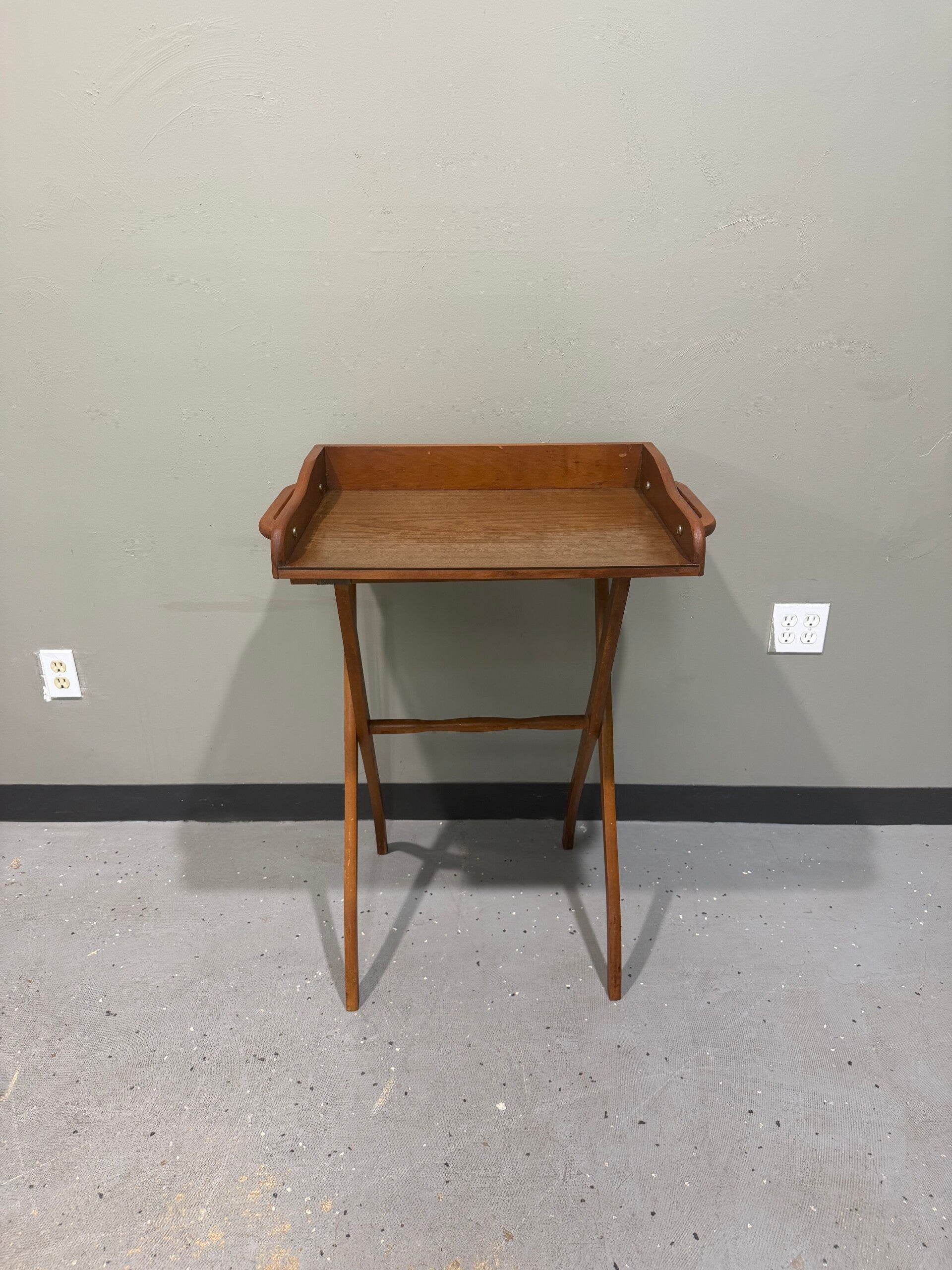 Vintage Folding Butler Tray