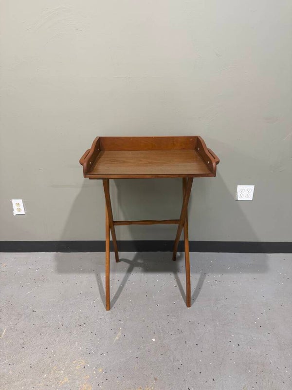 Vintage Folding Butler Tray