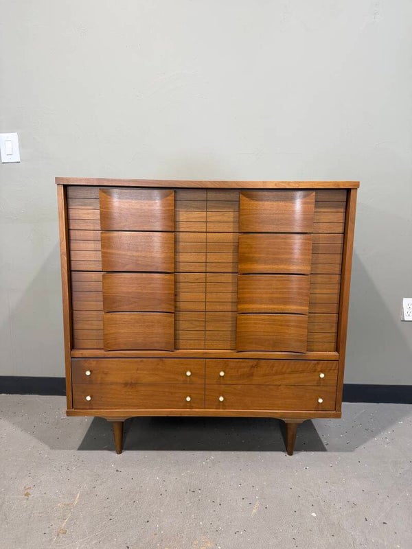 Mid Century Modern Johnson Carper Tall dresser