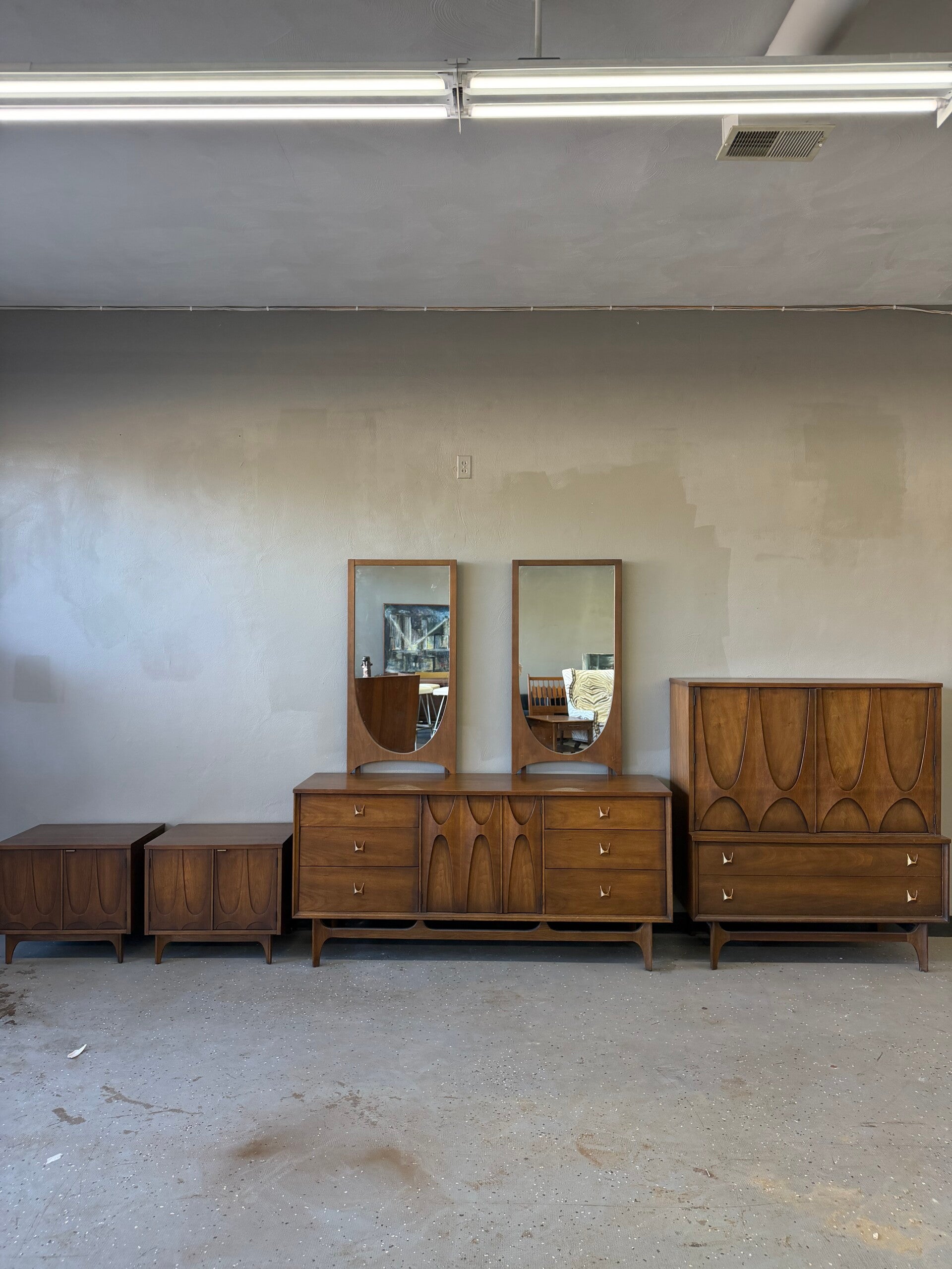 Mid Century Modern Broyhill Brasilia Bedroom Set