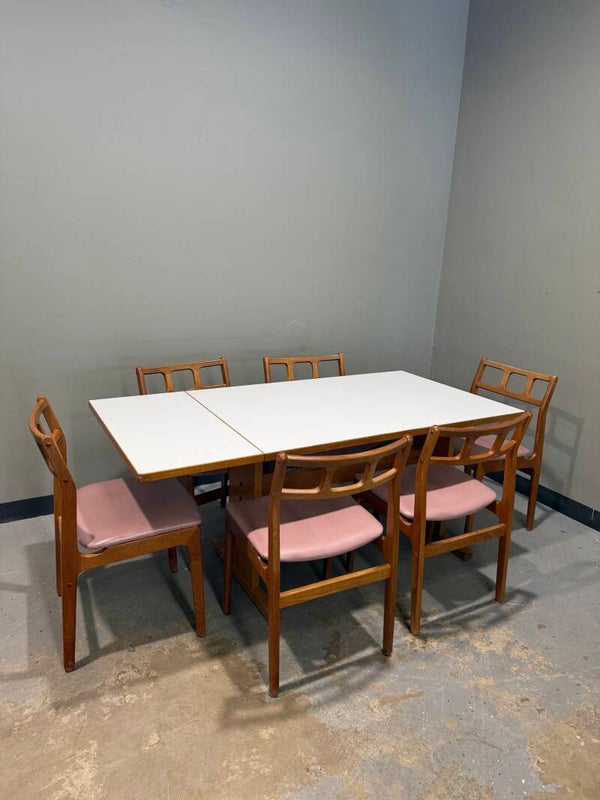 Danish Teak dining room table and chairs