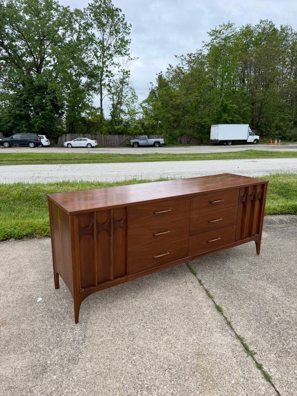 Mcm Kent Coffey Perspecta 12 drawer long dresser
