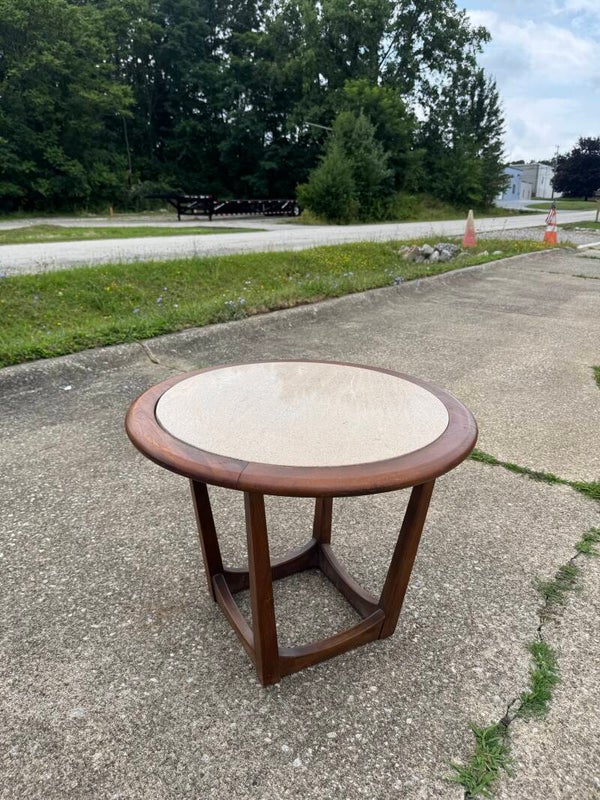 Lane Marble Top End Table