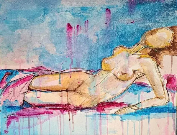 SOLD - Young woman -