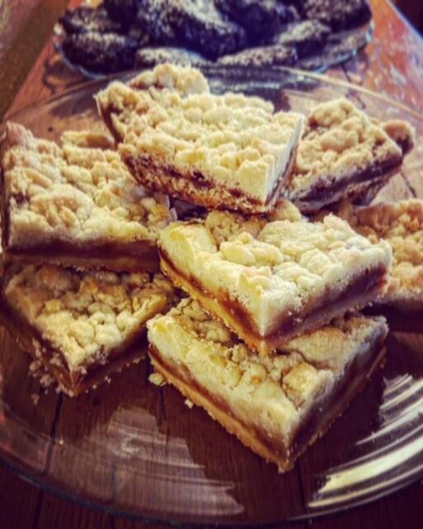 Salted Caramel Butter Bars