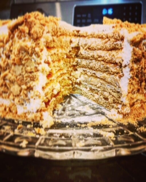 8 layer Honey Cake