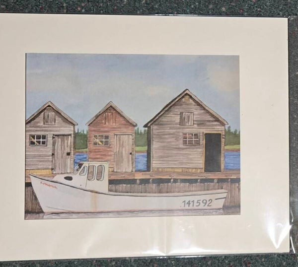 the Wharf (print)