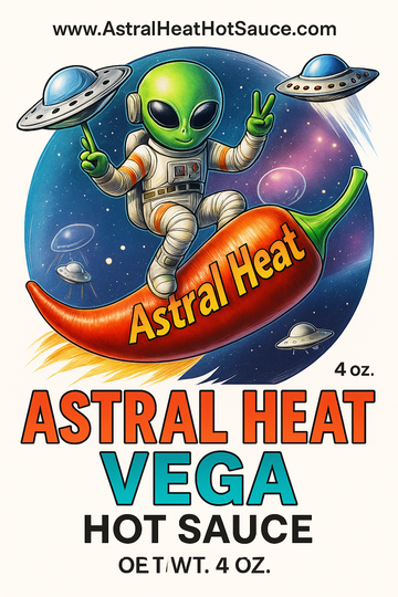 Astral Heat Hot Sauce - Vega