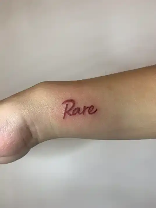 red tattoo