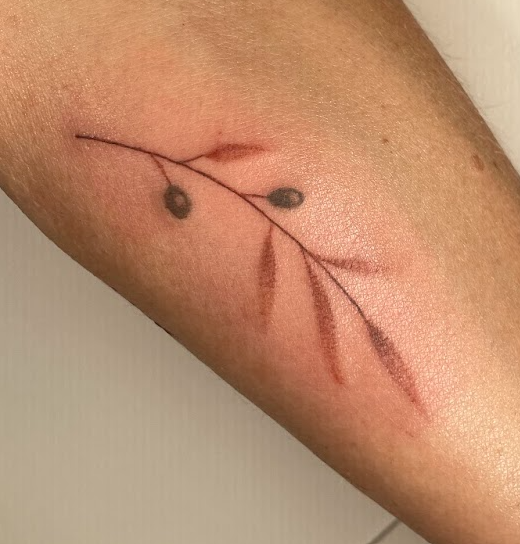 olive branch tattoo