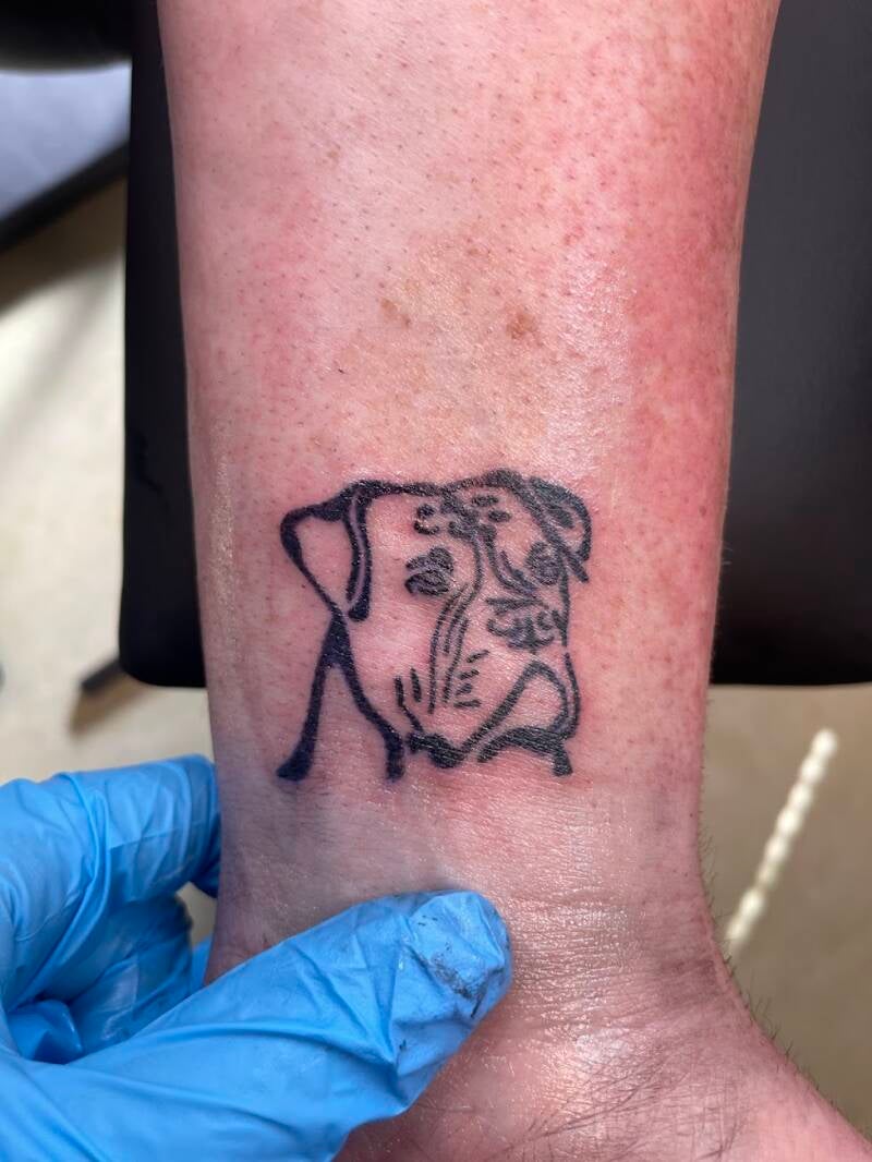 dog tattoo