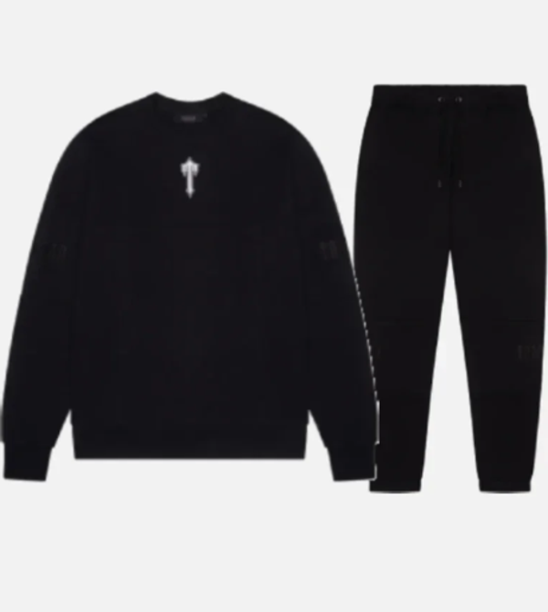 Trapstar Irongate T Chandal Con Cuello Redondo Negro