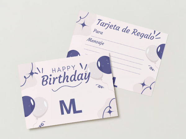 Tarjeta Regalo Cumpleaños